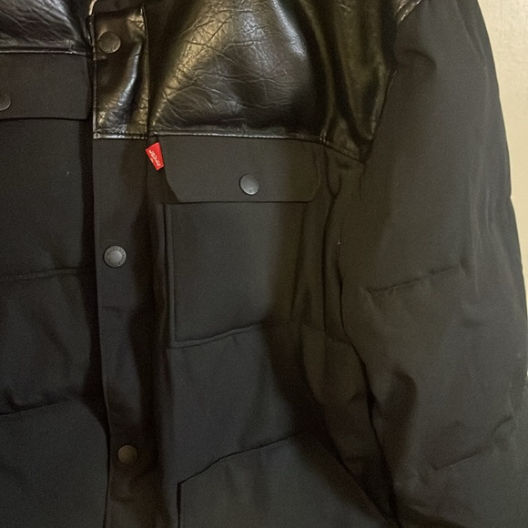 Levi's Men Woodsman Jacket ~ BLACK - Picture 9 of 10